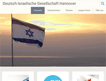 Tablet Screenshot of dig-hannover.de